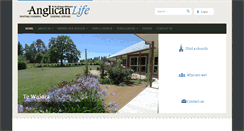 Desktop Screenshot of anglicanlife.org.nz